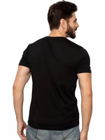 Camiseta Masculina Slim Fit Basica Algodão Egípcio Promoção