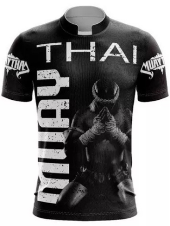 Camiseta Muaythai Dia De Luta Dia De Gloria Camisa Competido