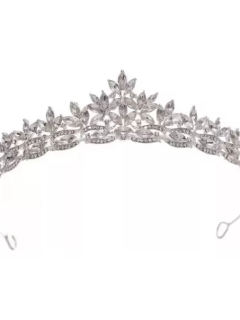 Coroa Tiara Para Noiva Debutante Casamento Miss Festa