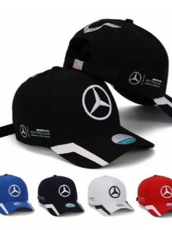 Boné Mercedes Benz Petronas Amg Strapback Fita Fitão Cores